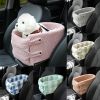 Pet Car Seat For Small Dog & Cat; Cat Safety Seat Anti-dirty Cushion Dog Cage; universal For All Models