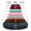 Soft Dog Bed Cat Beds Cat Sleeping Plush Mat Cushion Kitten Nest Sofa Kennel For Puppy Colorful Fluffy Warm Comfortable Pet Bed