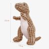 Bite-resistant Pet Dog Chew Dinosaur Toys for Dogs Squeaky Small Big Dog Toy Cleaning Teeth Dog Supplies Juguetes Para Perro